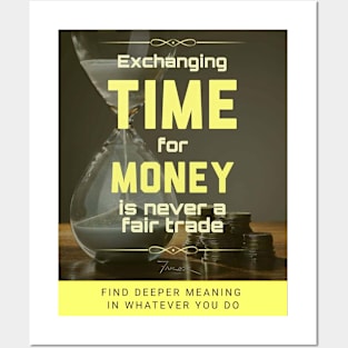 TIME for MONEY Posters and Art